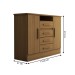 Cômoda Canadá 2 Portas 4 Gavetas Cinamomo - Panorama Móveis