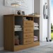 Cômoda Canadá 2 Portas 4 Gavetas Cinamomo - Panorama Móveis