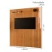 Painel para TV Até 75 Polegadas Paris Ripado 1 Prateleira com Led 13678 Naturalle - Mavaular