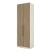 Guarda-Roupa Solteiro Modulado Seletto 2 Portas Flex Areia/Jequitibá - Henn