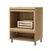 Balcão de Cozinha 70 Cm 1 Gaveta com Caixa Organizadora Nature/Verde - Nesher