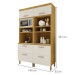 Armário de Cozinha Princesa 4 Portas 2 Gavetas 100% Mdf Freijó/Off White - Nesher