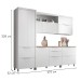 Cozinha Completa Marquesa 7 Portas 6 Gavetas 100% Mdf Branco - Nesher