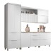 Cozinha Completa Marquesa 7 Portas 6 Gavetas 100% Mdf Branco - Nesher