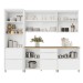 Cozinha Completa Marquesa 7 Portas 6 Gavetas 100% Mdf Branco - Nesher
