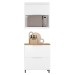 Armário de Cozinha Marquesa 2 Portas 1 Gaveta 100% Mdf Branco - Nesher