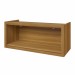 Armário Aéreo Cozinha 80 Cm Burguesa Premium 1 Porta 100% Mdf Freijó/Branco - Nesher