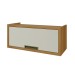 Armário Aéreo Cozinha 80 Cm Imperatriz 1 Porta 100% Mdf Freijó/Off White - Nesher