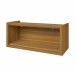 Armário Aéreo Cozinha 80 Cm Imperatriz 1 Porta 100% Mdf Freijó/Off White - Nesher
