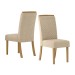 Cadeiras Kit 2 Cadeiras Malu Nature/Linho - Henn