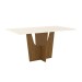 Mesa de Madeira Vértice Sc36 Nature/Off White - Henn