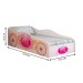 Cama Infantil Carriage Fantasy Rosa - Panorama Móveis
