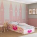 Cama Infantil Carriage Fantasy Rosa - Panorama Móveis