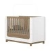 Berço Mini Cama 2 em 1 Aconchego Branco/Jequitibá - Henn