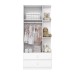 Quarto de Bebê Completo Labirinto 2 Portas 6 Gavetas Branco - Henn