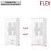 Guarda-Roupa Solteiro Açaí 3 Portas 2 Gavetas com Espelho Flex Branco e Branco/Rosa Chá - Henn