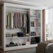 Guarda-Roupa Casal Flórida 3 Portas de Correr Espelhado Branco Fosco - Panorama Móveis