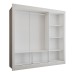 Guarda-Roupa Casal Flórida 3 Portas de Correr Branco Fosco - Panorama Móveis