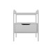 Mesa de Cabeceira Oasis 1 Gaveta Branco - Art Panta
