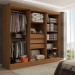 Guarda-Roupa Casal Nórdico 6 Portas 3 Gavetas Amêndola Touch - Panorama Móveis
