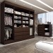 Guarda-Roupa Casal Honey 4 Portas 6 Gavetas e Cômoda 1 Porta 4 Gavetas Espelho ébano - Panorama Móveis