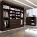 Guarda-Roupa Casal Honey 4 Portas 6 Gavetas e Cômoda 1 Porta 4 Gavetas Espelho ébano - Panorama Móveis
