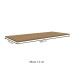 Tampo para Balcão 160 Cm 2986 Freijó - Kits Paraná