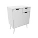 Armário de Banheiro 2 Portas 1 Gaveta Bn3637 Branco - Tecno Mobili