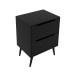 Armário de Banheiro 2 Gavetas Bn3639 Preto - Tecno Mobili