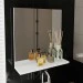 Espelho Decorativo 46,5 X 45 Cm Bn3642 Branco - Tecno Mobili