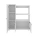 Armário de Cozinha 3 Portas 1 Prateleira Bl3310 Branco - Tecno Mobili