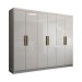 Guarda-Roupa Casal Odisseia 6 Portas 2 Gavetas Branco - Panorama Móveis