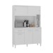 Cozinha Compacta Ceara 5 Portas 1 Gaveta Branco - Atualle Móveis