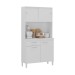 Cozinha Compacta Ceara 4 Portas 1 Gaveta Branco - Atualle Móveis
