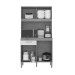 Cozinha Compacta Ceara 4 Portas 1 Gaveta Branco - Atualle Móveis