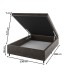 Base de Cama Box Casal Sonata com Baú Capuccino - Vian