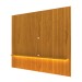 Painel para TV Até 85 Polegadas Nobre 1 Prateleira Ripado 100% Mdf Naturale - Gelius