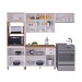 Cozinha Completa Firenze 12 Portas 2 Gavetas 6171.130 Branco - Indekes