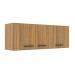Armário Aéreo Cozinha 120 Cm 3 Portas Co6100 Ipê - Decibal
