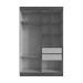 Guarda-Roupa Solteiro Orlando 4 Portas 2 Gavetas Branco - Doripel