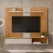 Painel para TV Até 65 Polegadas Friburgo 1 Porta Nature/Off White - Linea Brasil