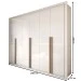Guarda-Roupa Casal Severo 6 Portas 6 Gavetas Branco - Panorama Móveis