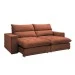 Sofá Retrátil e Reclinável Martinho 230cm Boucle Terracota  - Celflex