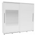 Guarda-Roupa Casal Coimbra 2 Portas 6 Gavetas Flex 40230563 Branco/Freijo - Politorno