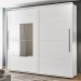 Guarda-Roupa Casal Coimbra 2 Portas 6 Gavetas Flex 40230563 Branco/Freijo - Politorno