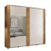 Guarda-Roupa Casal Coimbra 2 Portas 6 Gavetas Flex 40230563 Freijo/Off White - Politorno