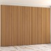 Painel para TV 100% Mdf Ripado Decoração 134 Cm Freijó - Panorama Móveis