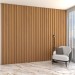 Painel para TV 100% Mdf Ripado Decoração 250 Cm Freijó - Panorama Móveis