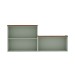 Armário Multiuso Acquaflex 3 Portas Clean Mint - Genialflex