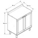 Armário Multiuso Acquaflex 2 Portas Young Mint - Genialflex